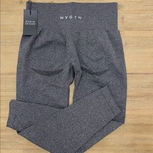 NVGTN CONTOUR LEGGINGS BLACK SPECKLED